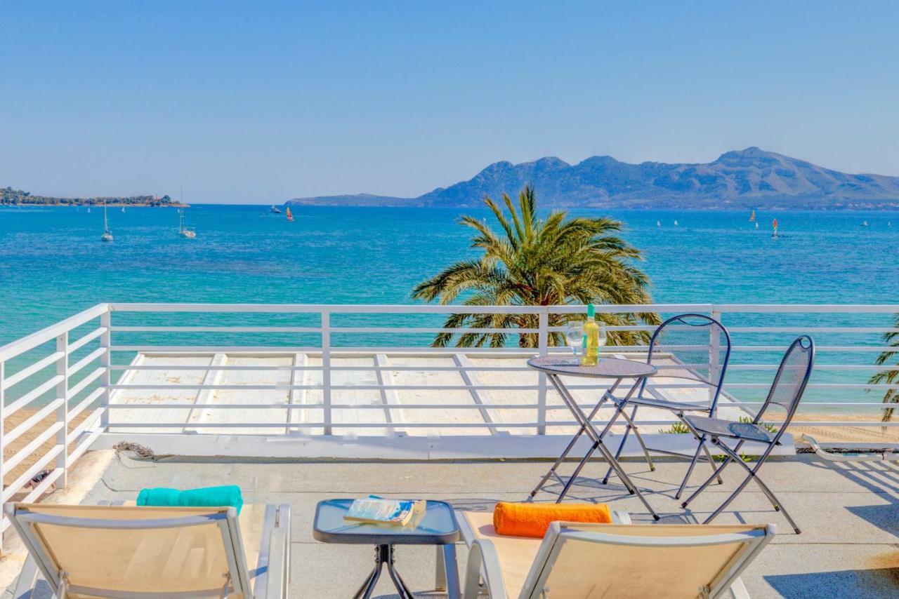 Beachfront Apartment Sivella By Sealand Villas Port de Pollenca Luaran gambar